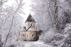 FR. Saint-Wandrille Abbey (France). Photo by the Community of Benedictines of Saint-Wandrille of Fontenelle.