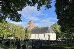 NL. Dorpskerk Huizum, oldest church in Leeuwarden (The Netherlands). By Peter de Haan